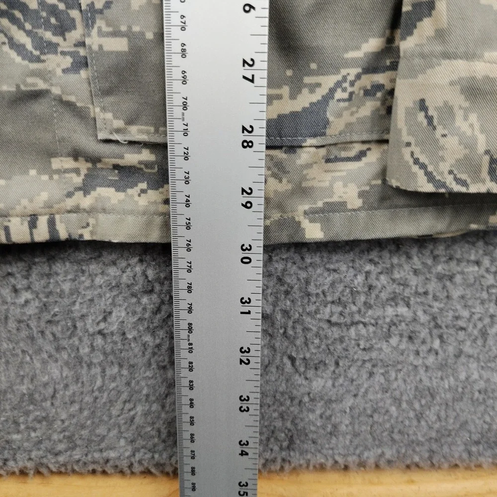 US Air Force Jacket Mens 46R ABU Digital Tiger Stripe Camo Propper Patches